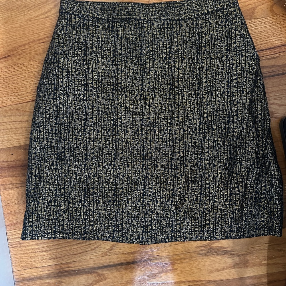 Tucker for Target Metallic Mini Skirt